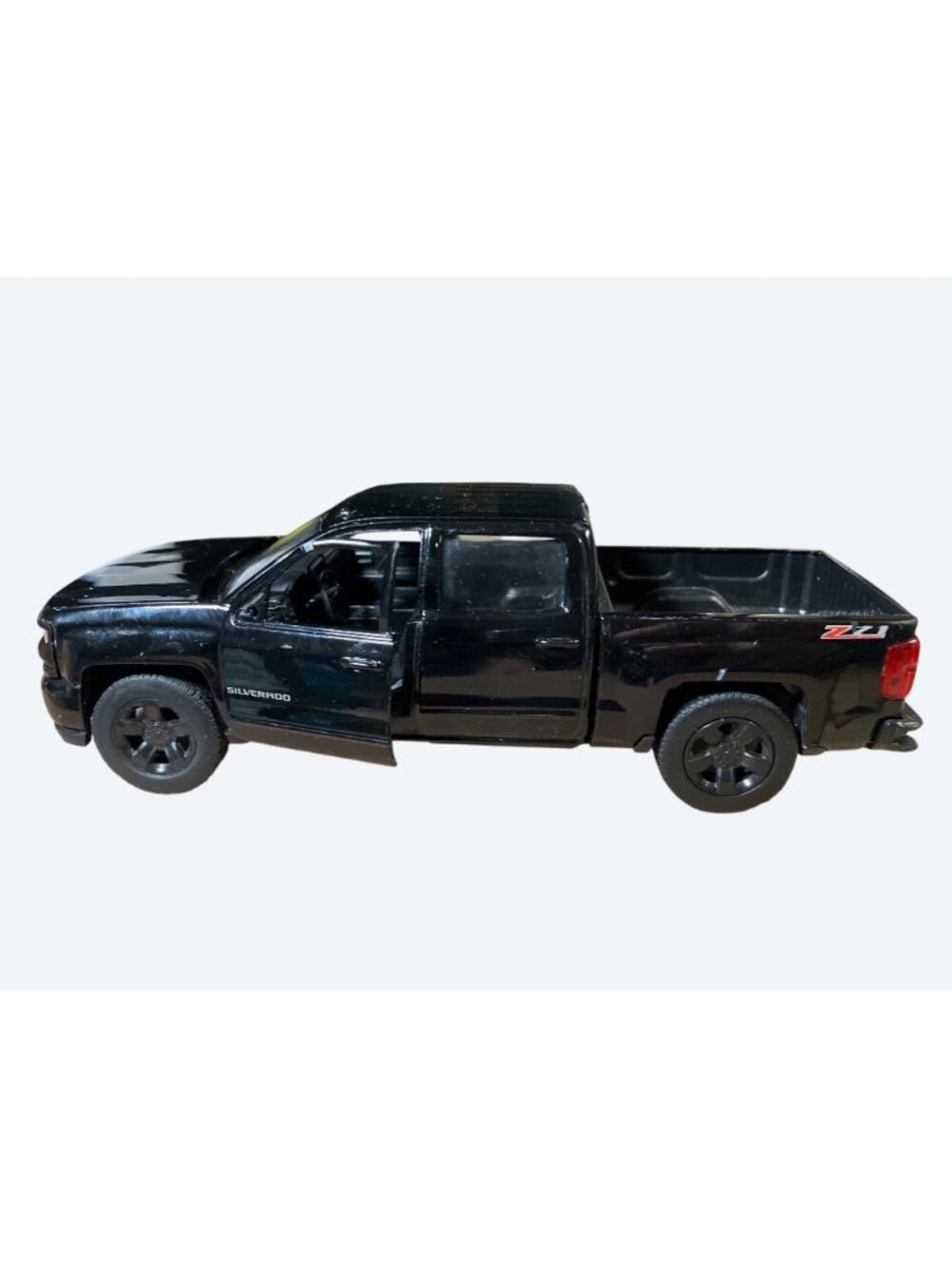 Diecast Chevy Silverado 1:27 Scale Black Truck By Motormax Collectible for Parts - Picture 3 of 14